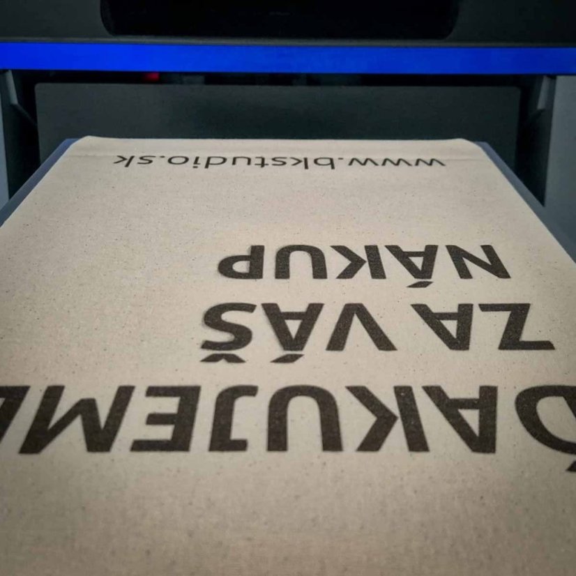 Bavlnená nákupná taška s dlhými ušami Standard