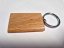 Drevená kľúčenka