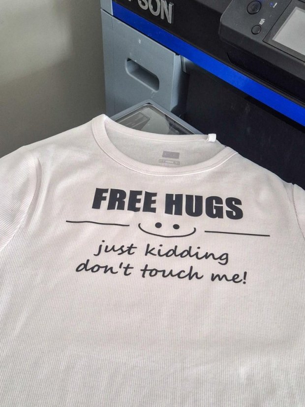 Potlač na vlastný textil